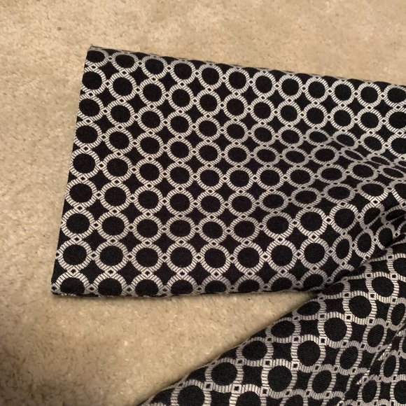 Notations Petite Black and White Cropped Blazer Size PS - Picture 5 of 9